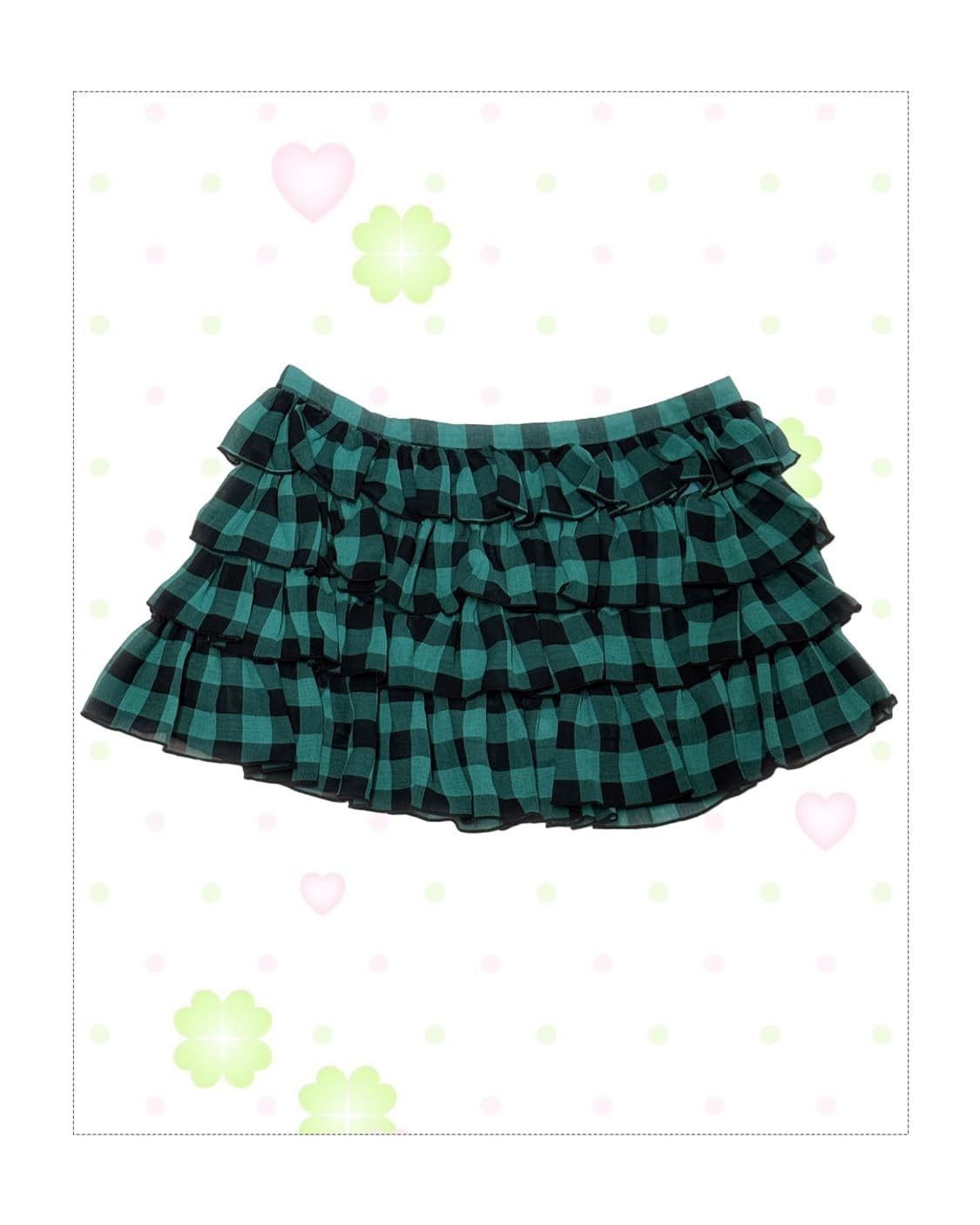 츠키모리 프릴 캉캉 스커트 상품이미지1