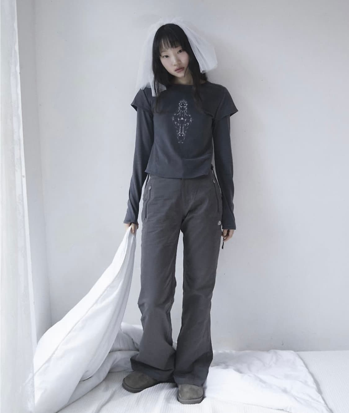 스마트어반유즈풀 PANELED BOOTCUT PANTS 상품이미지2