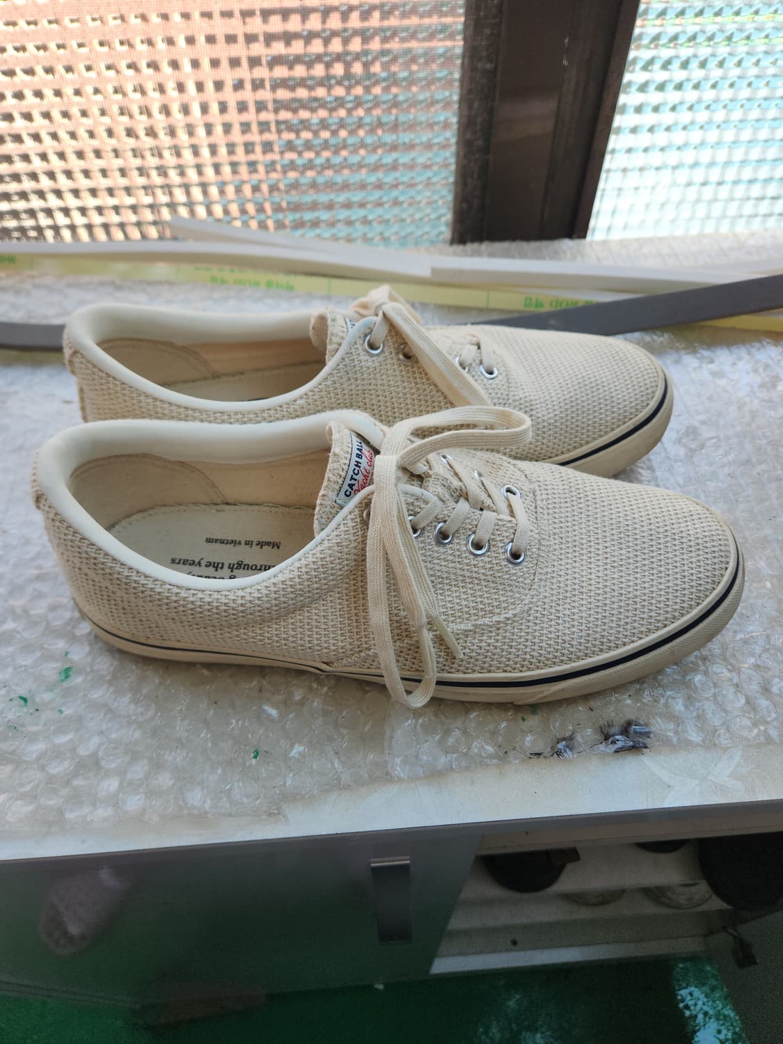 캐치볼 빈티지 패브릭 스니커즈 상품이미지1