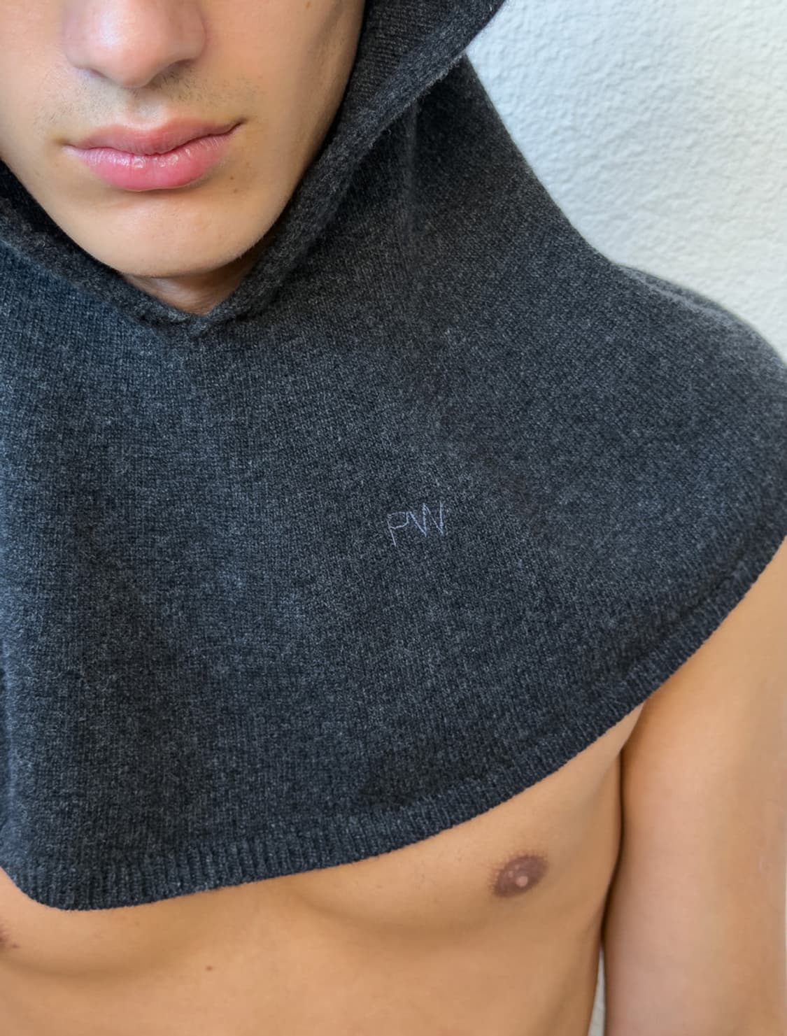 팔로마울 Lucia 후드 케이프/다크 그레이 상품이미지7