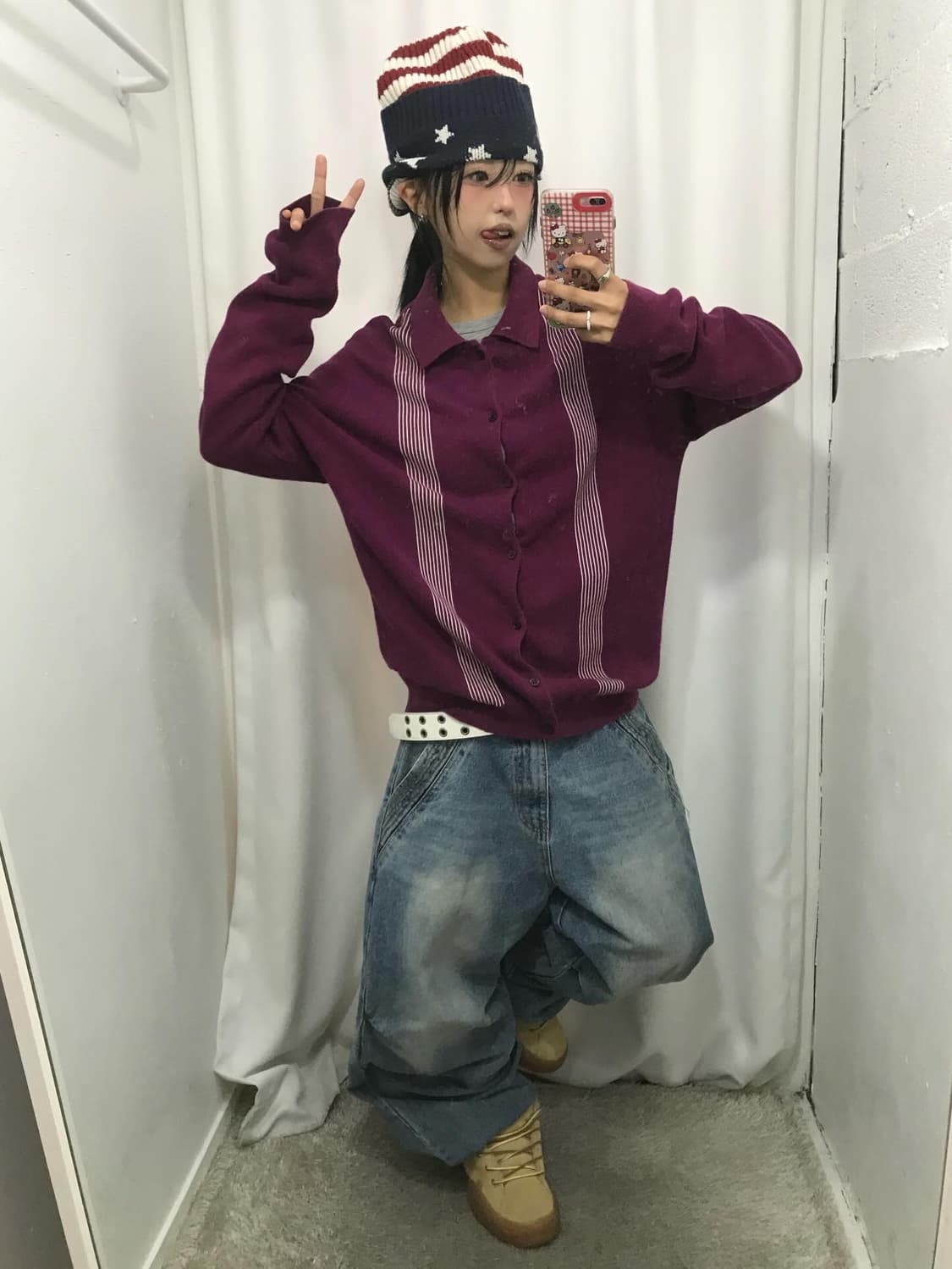 Supreme Cardigan Sweater - 12Ss 상품이미지4