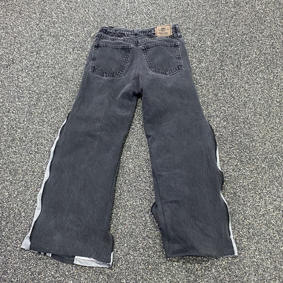 빈티지 투웨이 리메이크 흑청데님 팬츠 B3157 상품이미지4