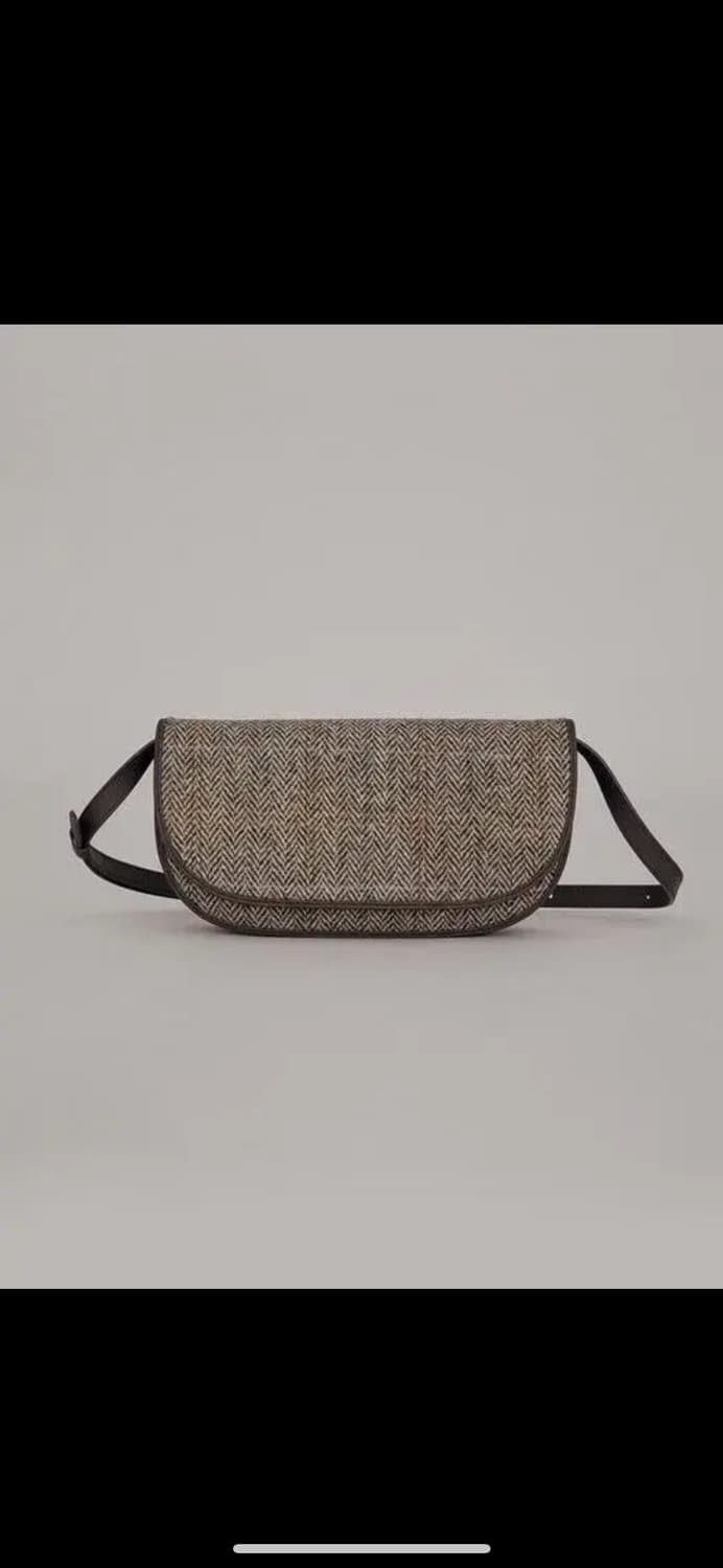 엘바테게브 Broad bag - 해리스 트위드 상품이미지1