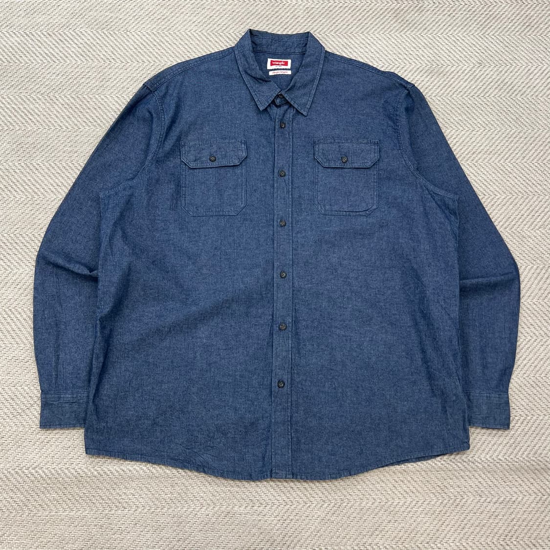 랭글러 투포켓 워크 셔츠 r3149 상품이미지1