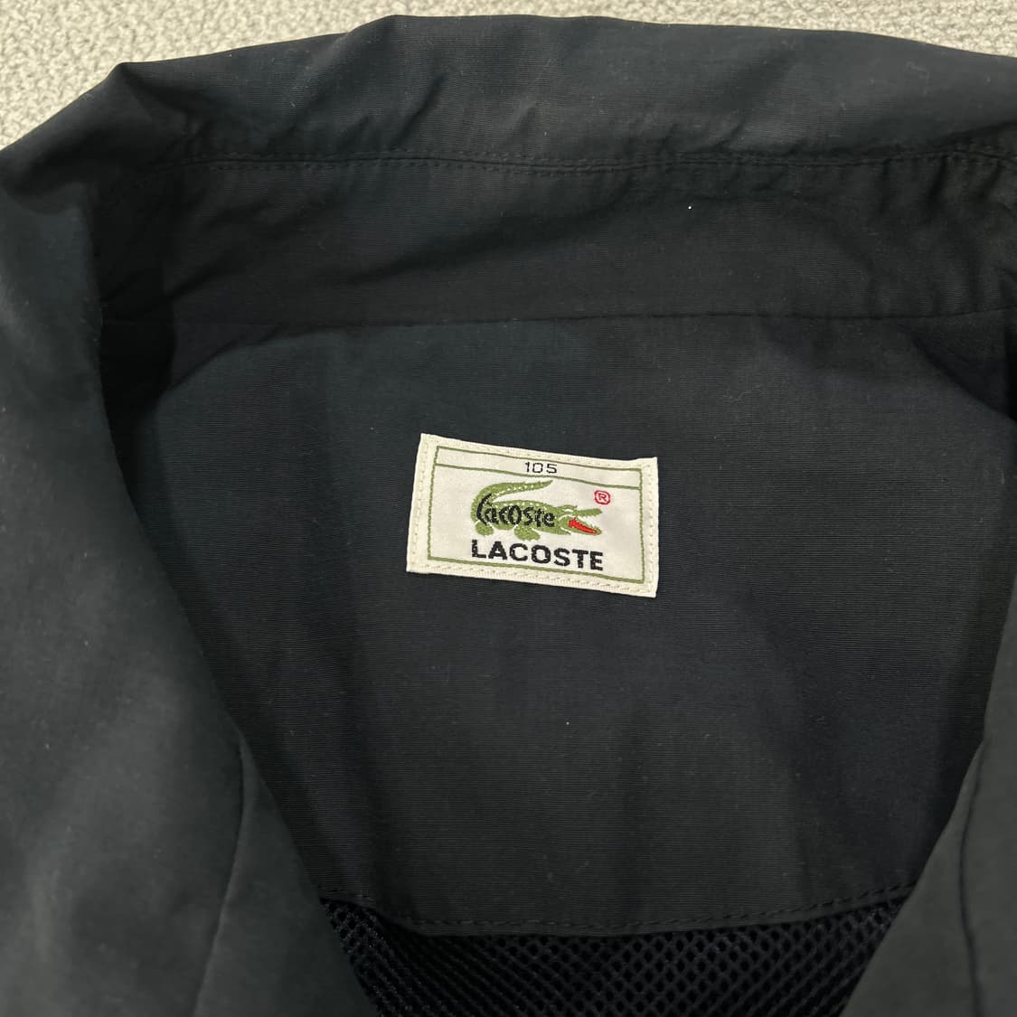 라코스테 블랙 면 자켓 105 상품이미지2