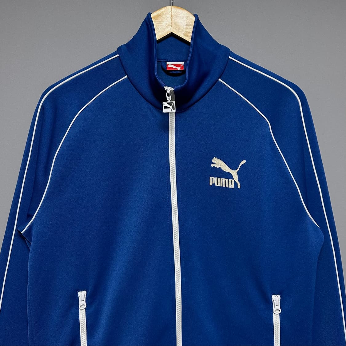 [L]푸마 블루 트랙탑 져지 상품이미지2