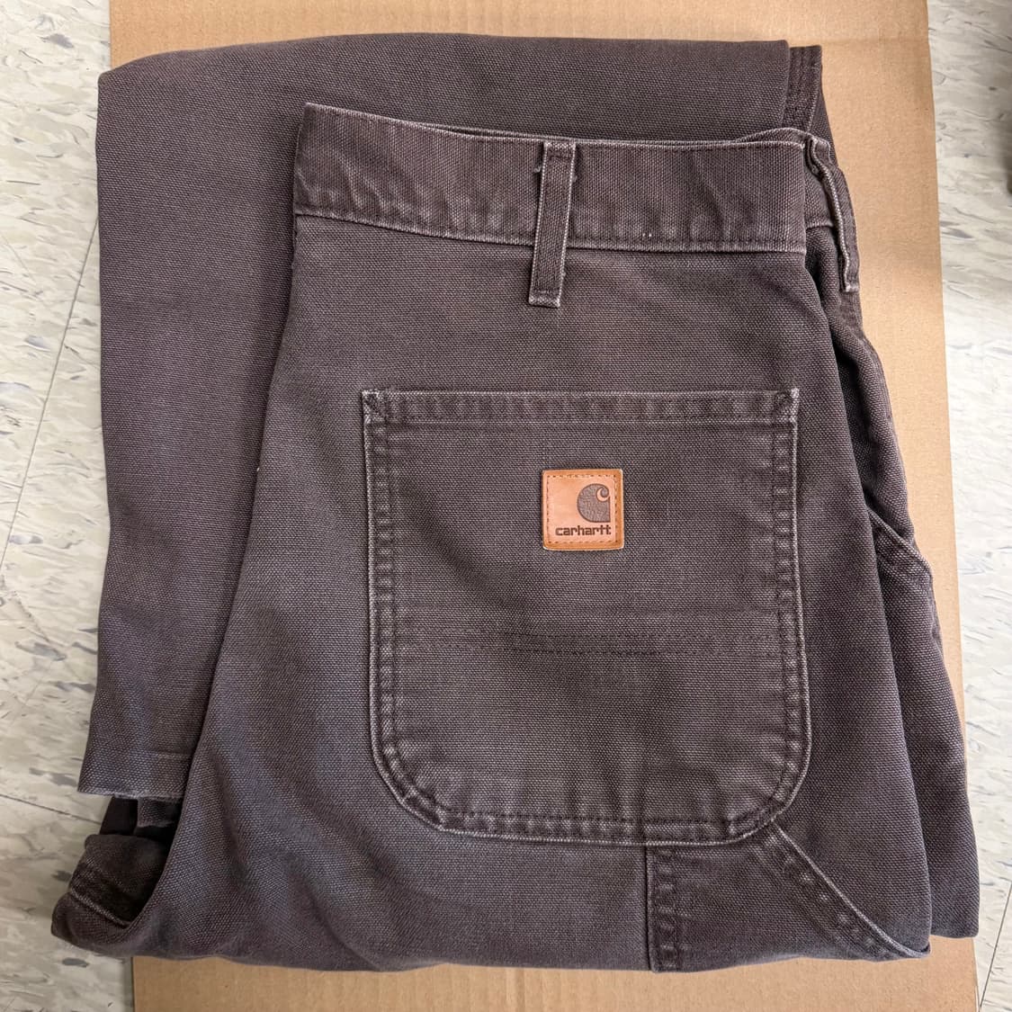 빈티지 칼하트 B11 DKB 싱글니 카펜터 팬츠 상품이미지10
