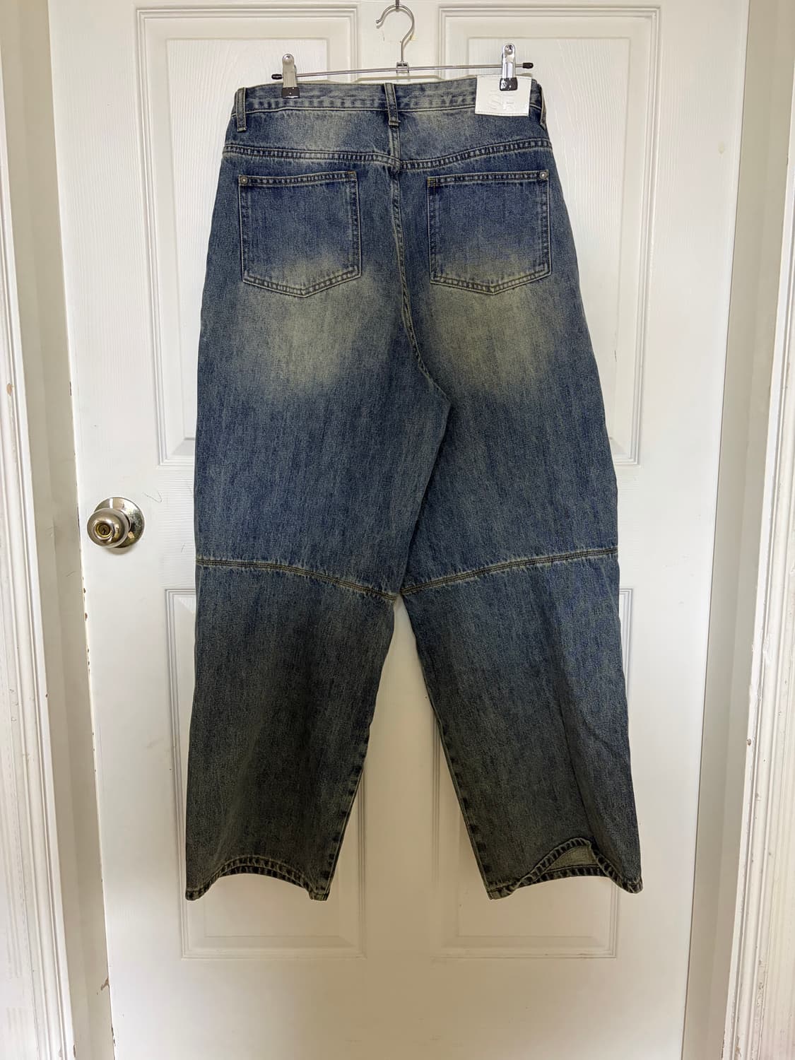 DNSR 파라슈트 와이드 데님 XL 상품이미지3