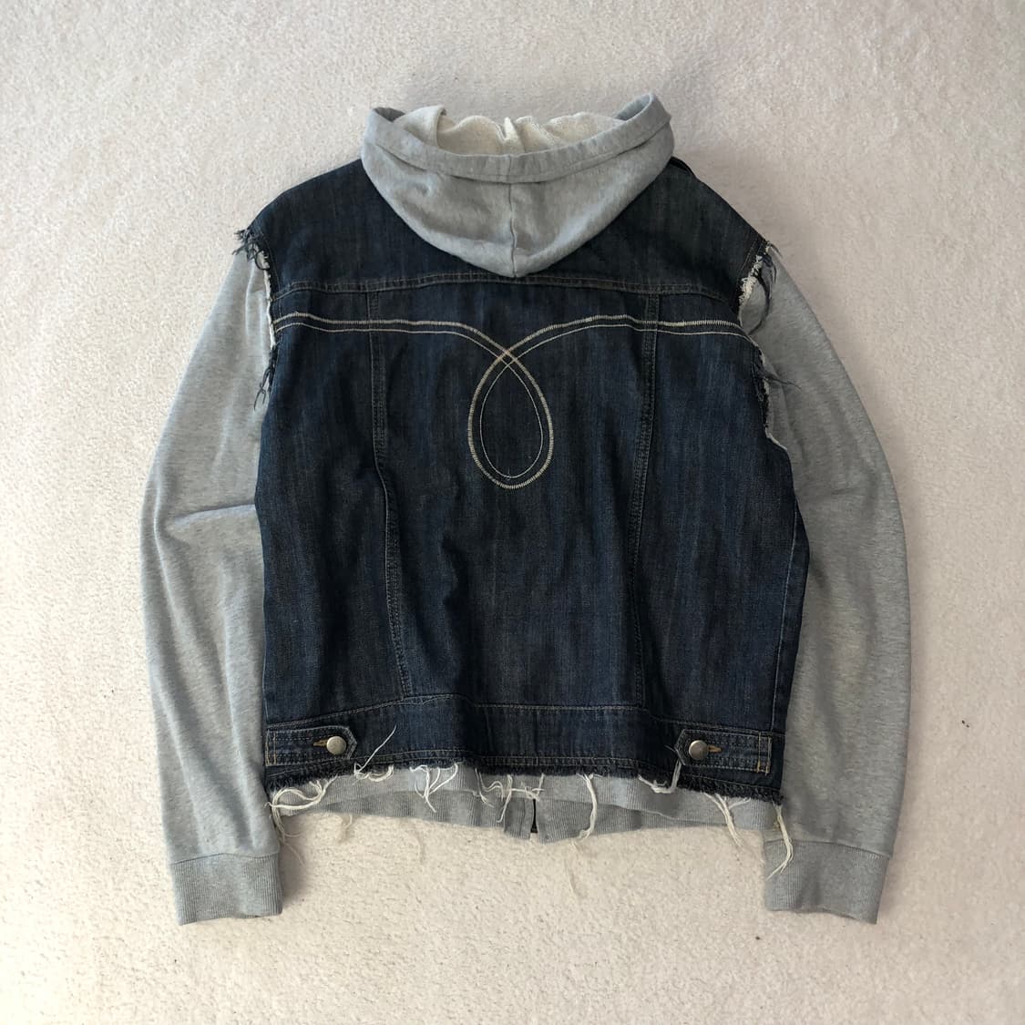 캘빈클라인 데님 후드집업 상품이미지2