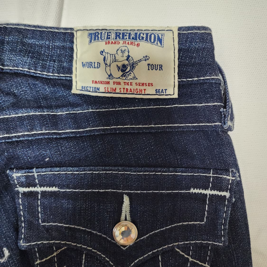 트루릴리젼 Y2k 스티치 데님팬츠 상품이미지6