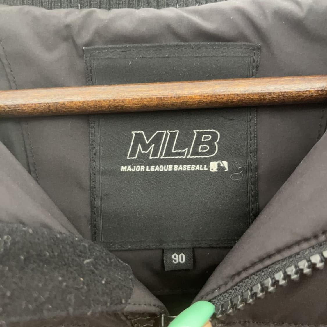 MLB 뉴욕양키스 스트릿 스케치 프린팅 로고 패딩 90 C07212 상품이미지5