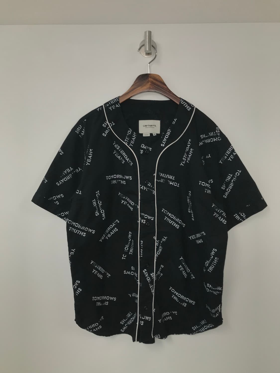 칼하트 wip 패턴 베이스볼 져지 상품이미지2