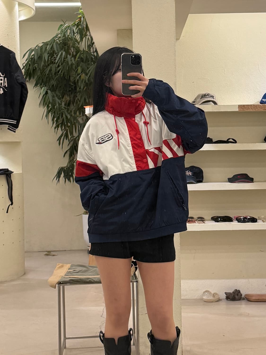 나이키 sb 배색 아노락 바람막이 U258 상품이미지1