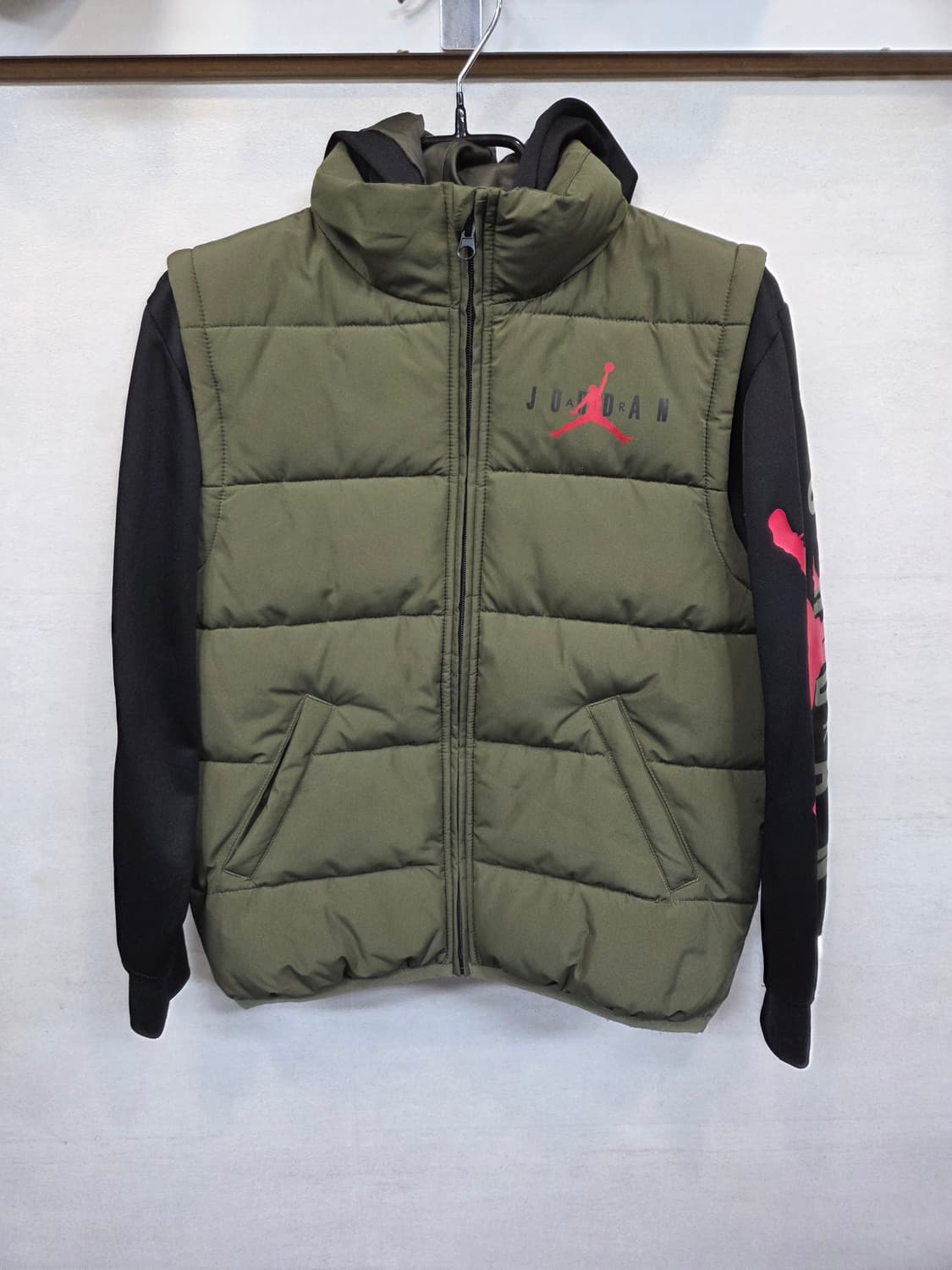 조던 써마핏 주니어 키즈 패딩 후드집업 10~12 상품이미지1