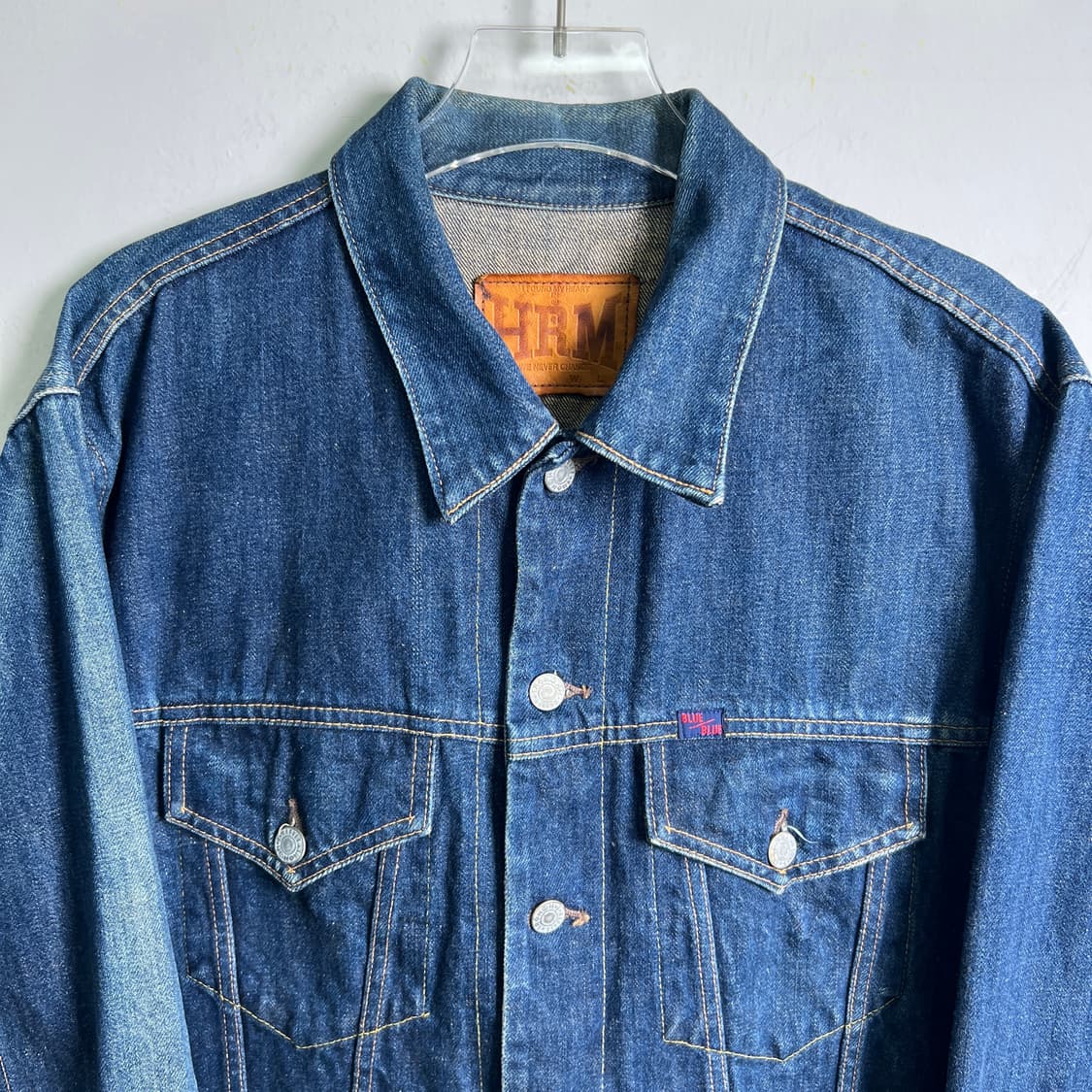 블루 블루 빈티지 데님 트러커 자켓 3 상품이미지5