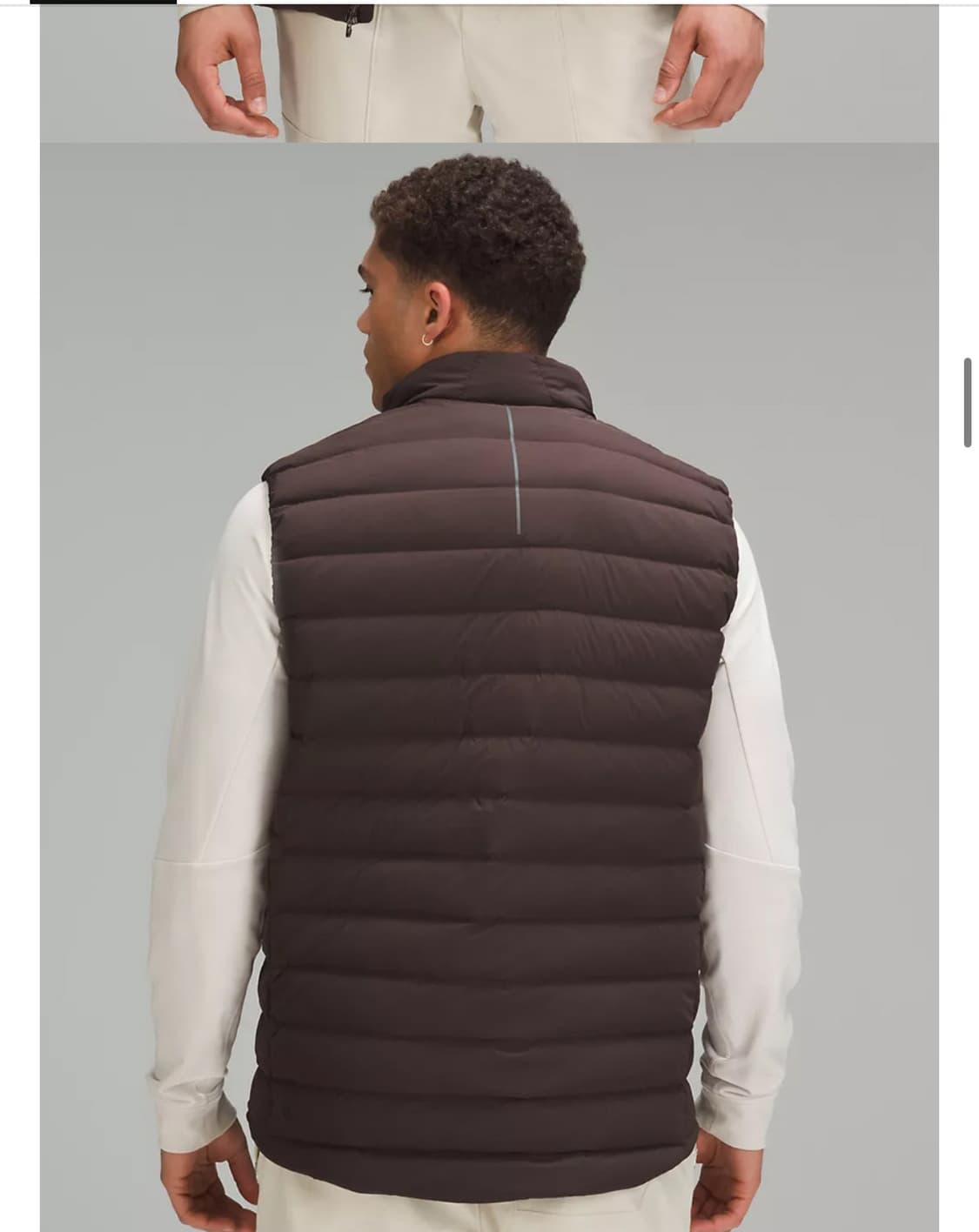 룰루레몬 네비게이션 베스트 패딩조끼 사이즈M 블랙 상품이미지8