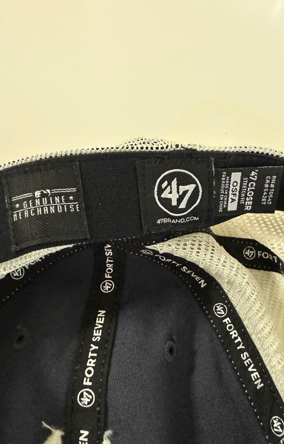 New York Yankees Clean Up Vtg Cap 상품이미지4