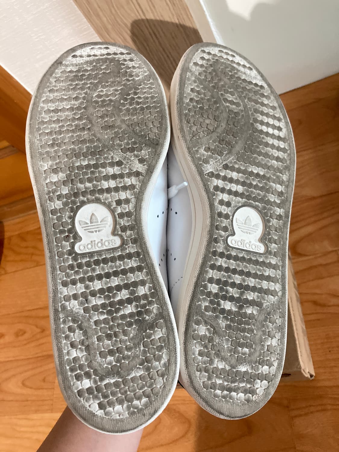 (280) 아디다스 스탠 스미스 데콘 클라우드 화이트 그린 상품이미지8