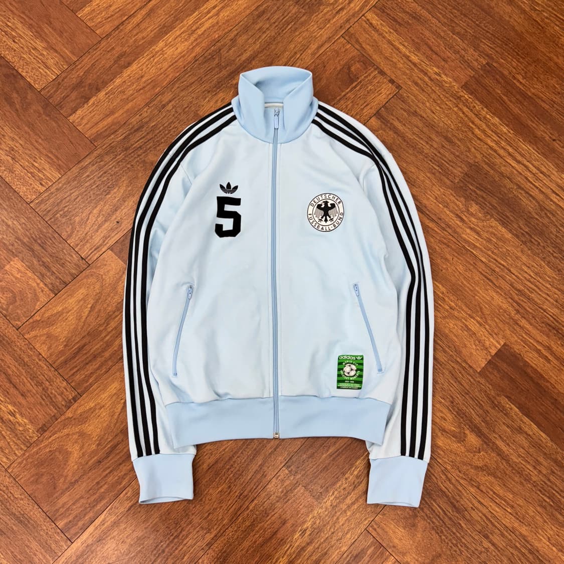 L 아디다스 베켄바우어 독일 하늘 트랙탑 져지 상품이미지1