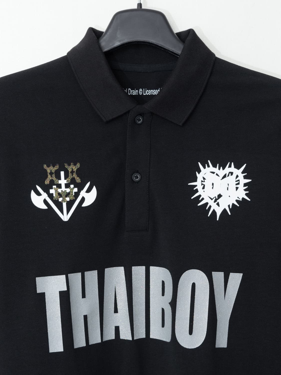 2022 Thaiboy Back To Life Polo Black 상품이미지3