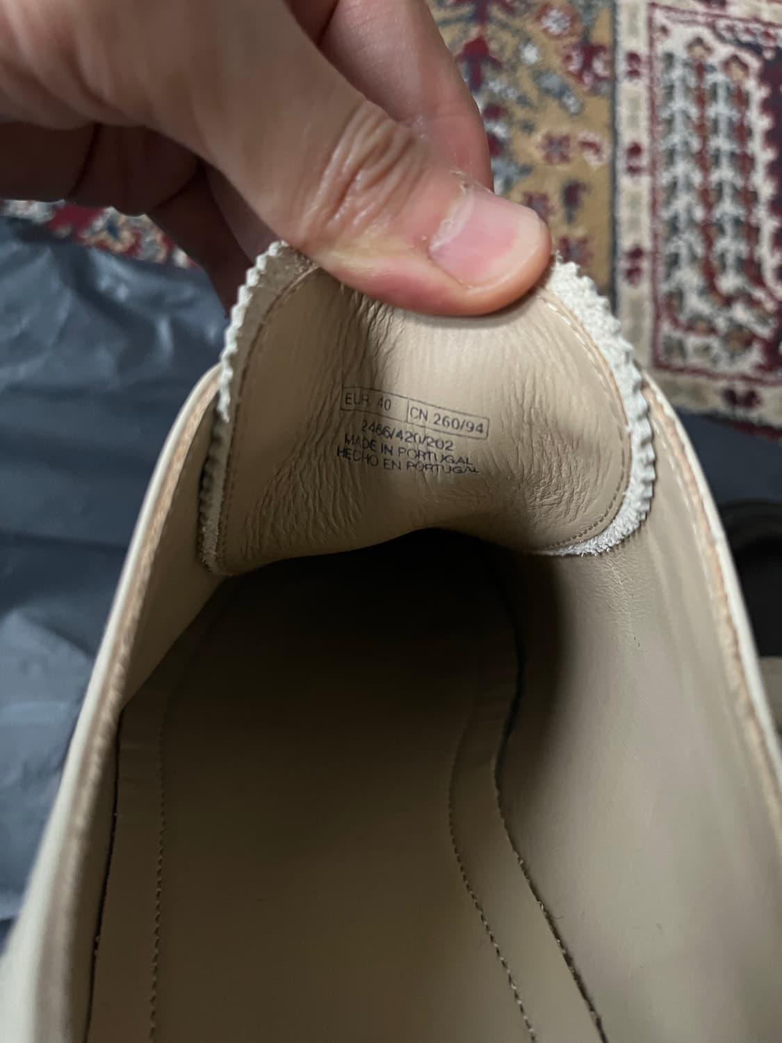 Zara x Harry Lambert 콜라보 슈즈 255 상품이미지7