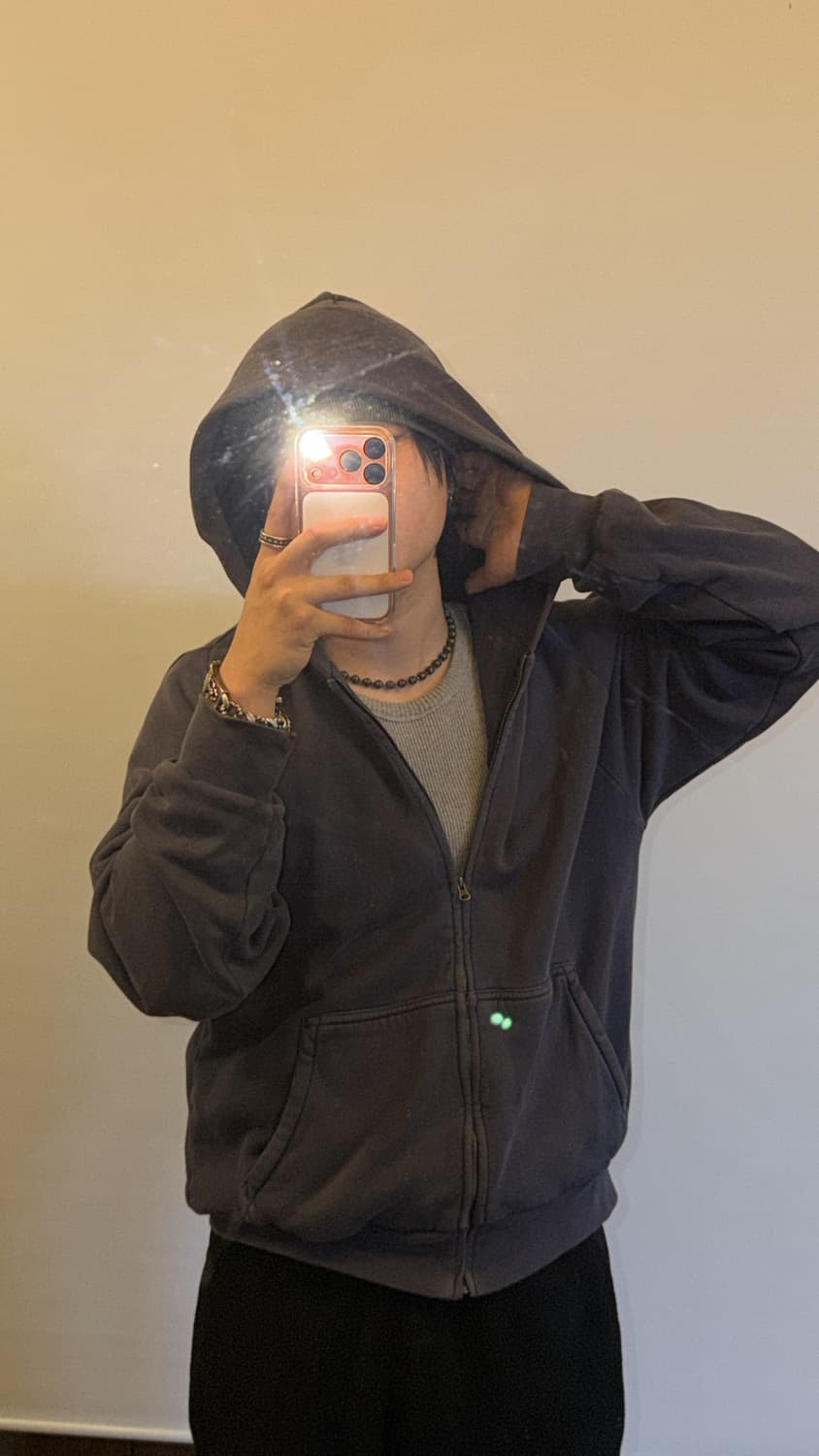 이지갭 네이비 후드집업 상품이미지1