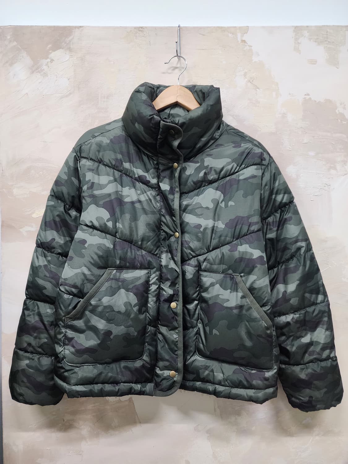 올드네이비 카모 점퍼 상품이미지1