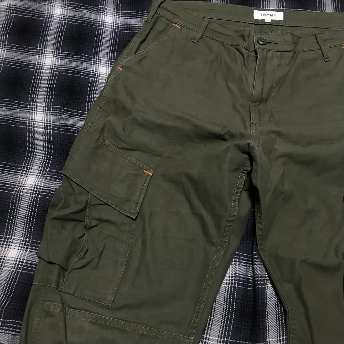 Tommy m65 더블니 카고팬츠 올리브 xl 상품이미지6