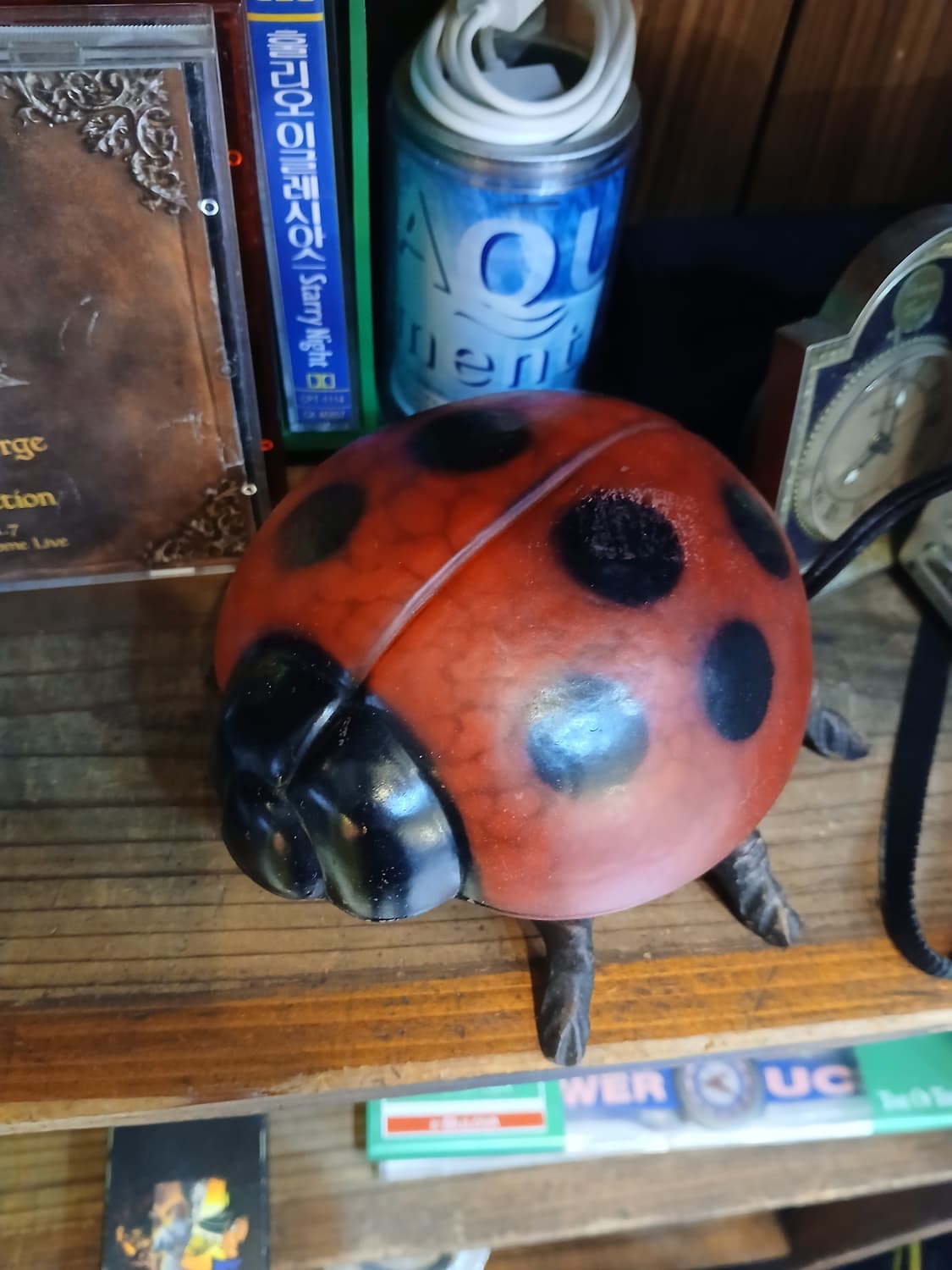 빈티지 무당벌레 테이블 램프 상품이미지2