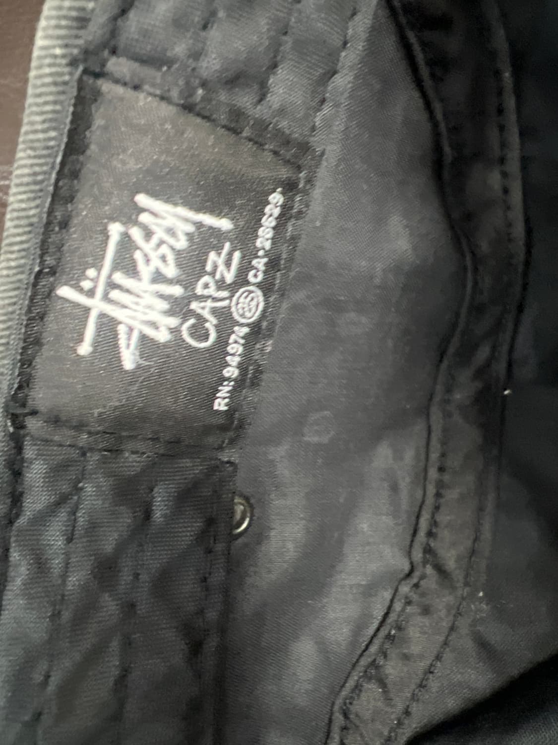 스투시 플래그체인 캠프캡 상품이미지4