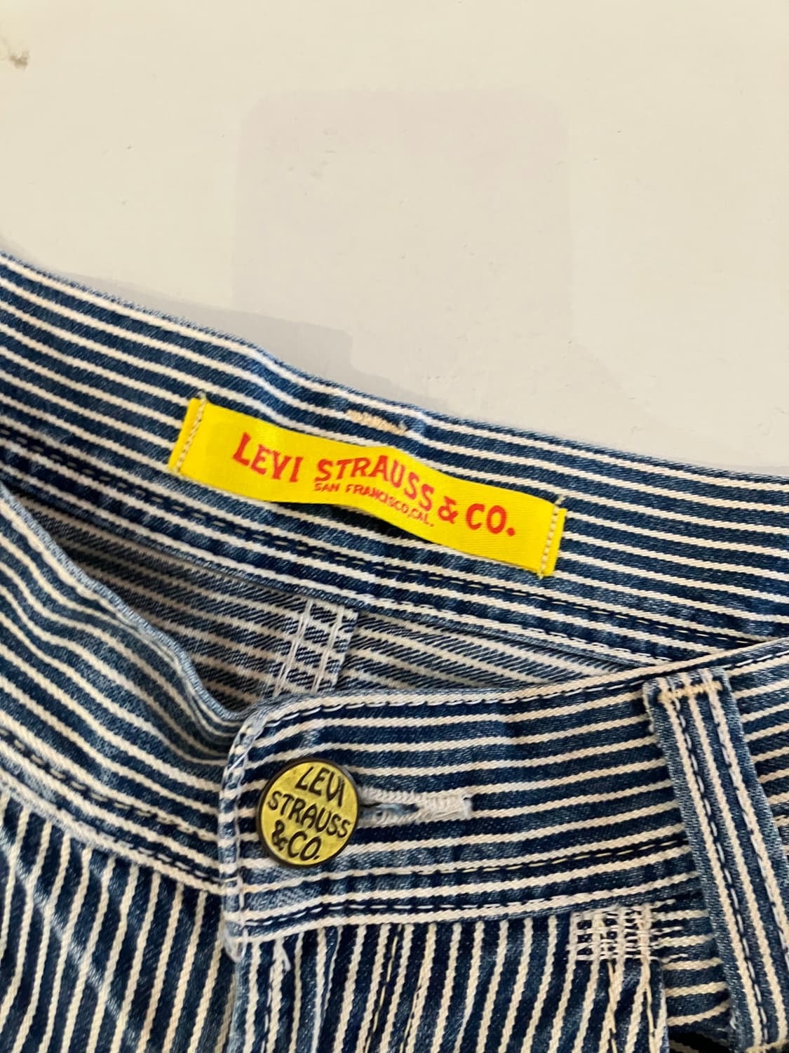 Levi’s San Francisco 스트라이프 와이드 팬츠 28 상품이미지9