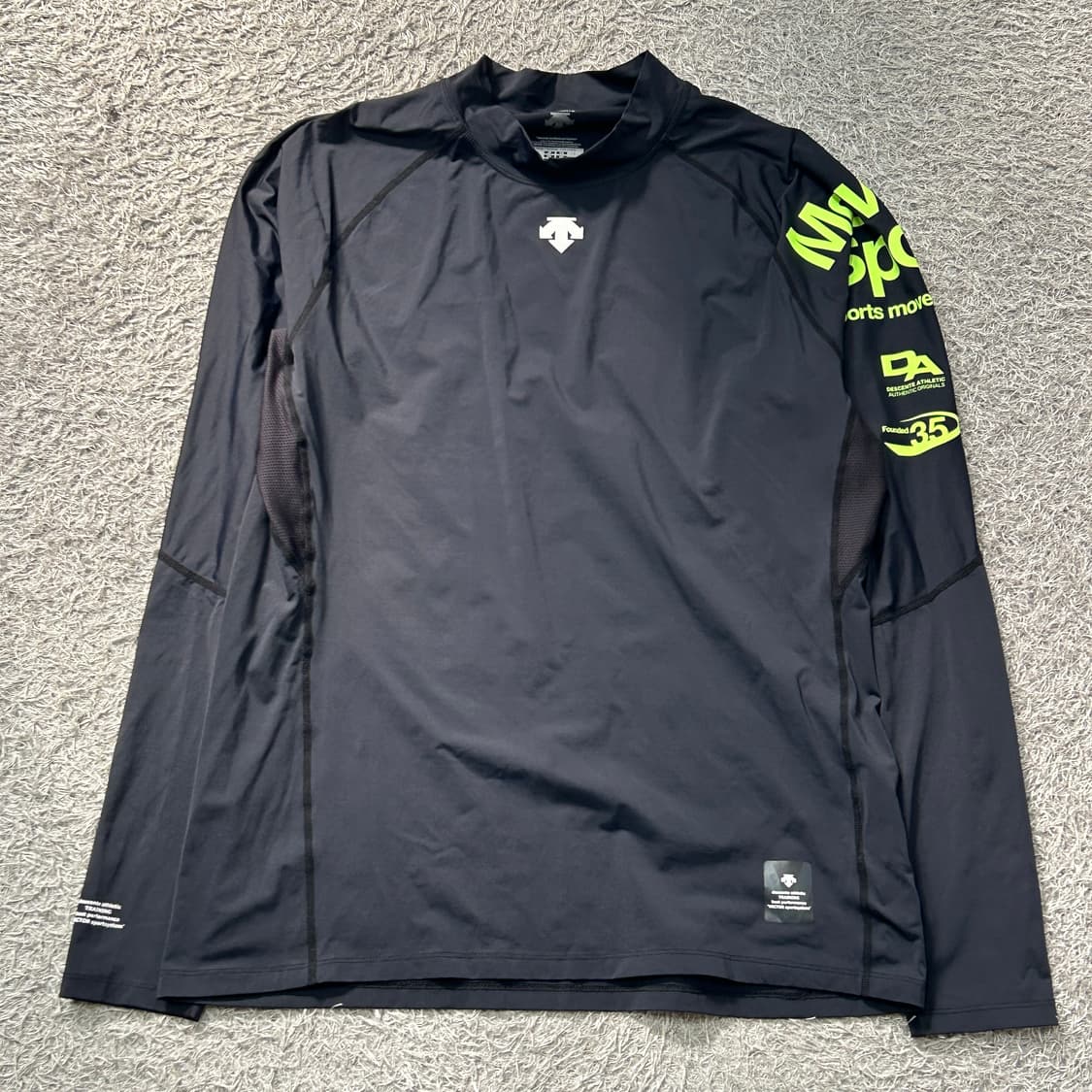 [100] 데상트 기능성 긴팔티 상품이미지2