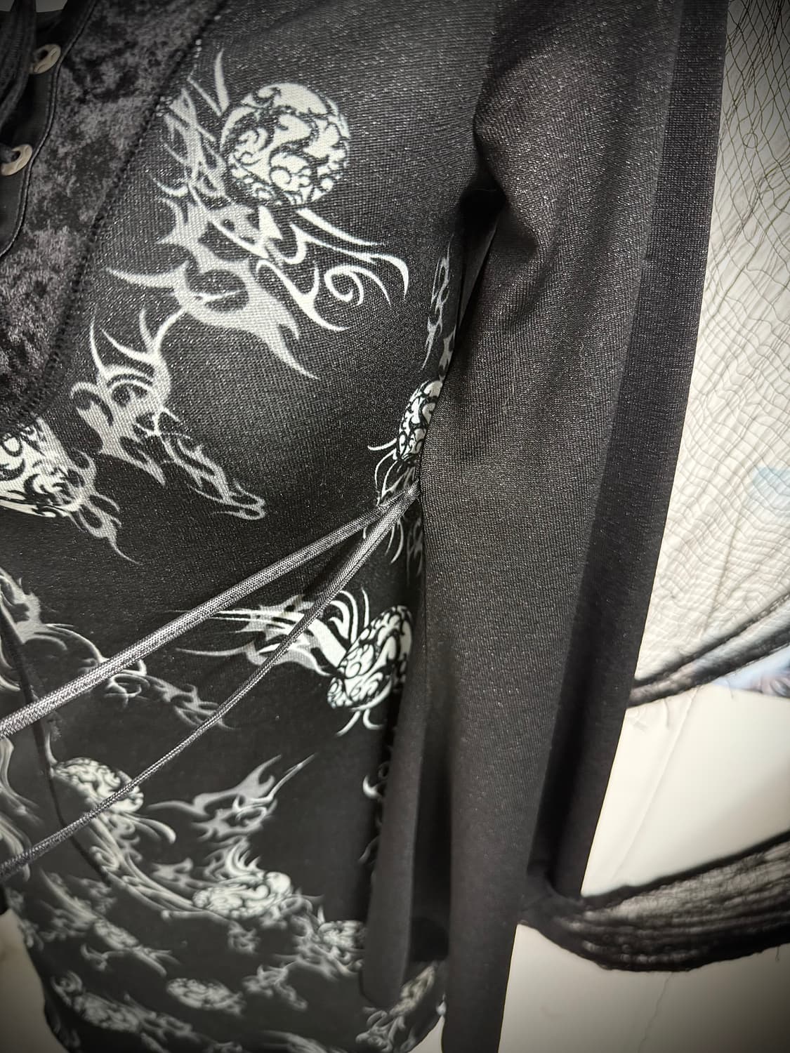 Ozz on oriental printing onepiece 상품이미지4