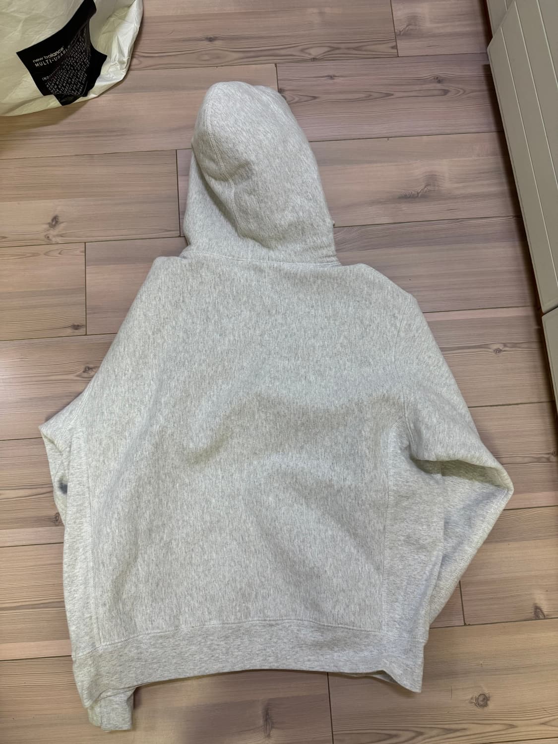 슈프림 박스로고 후드 후디 m 23fw 그레이 상품이미지2