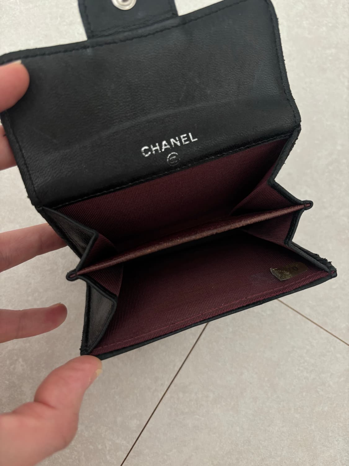 샤넬 퀼팅 블랙 카드지갑 11번대 상품이미지3