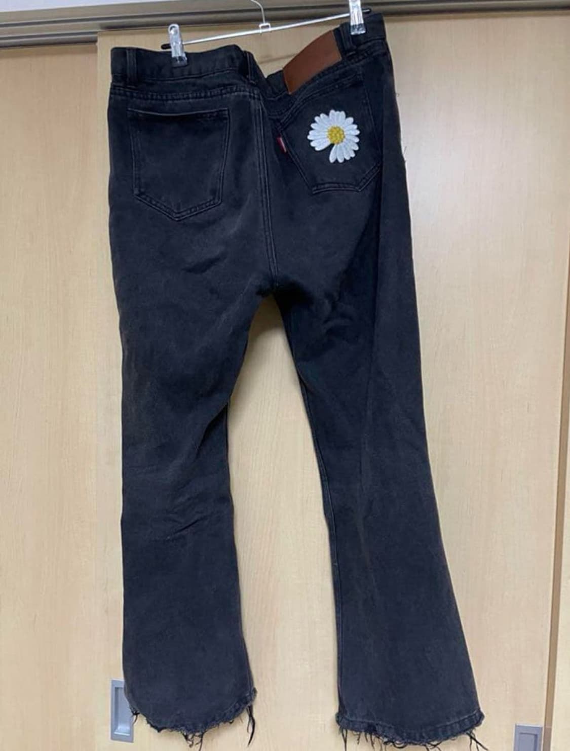 피스마이너스원 데님 팬츠 #2 블랙 판매 상품이미지1