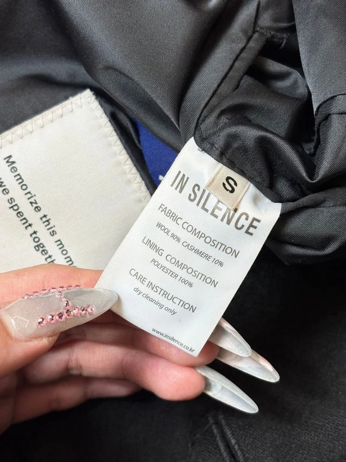 인사일런스 x 분트 17FW 캐시미어 블렌드 더블 코트 PN6571 상품이미지6