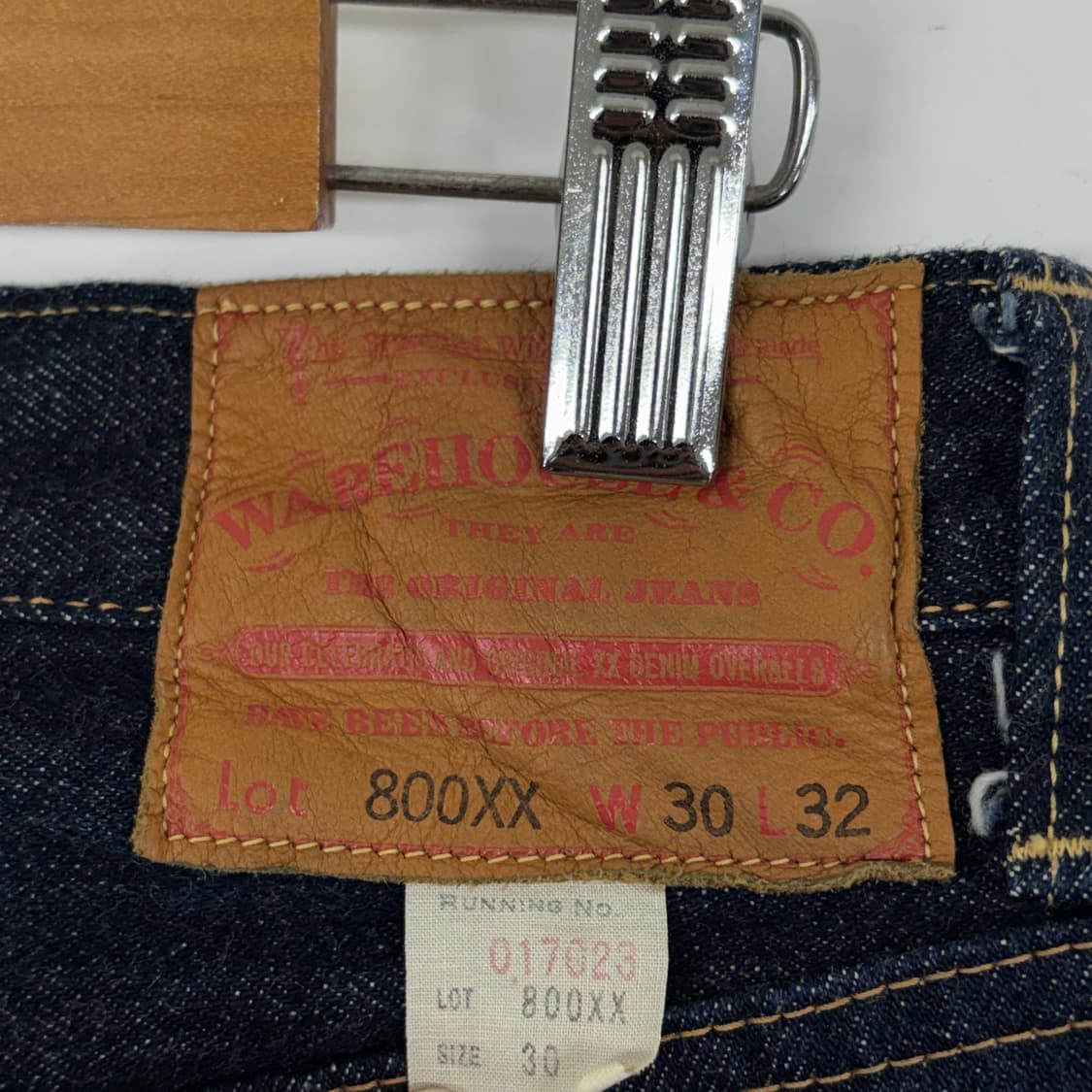 웨어하우스 800xx 데님 W30 L32 상품이미지5