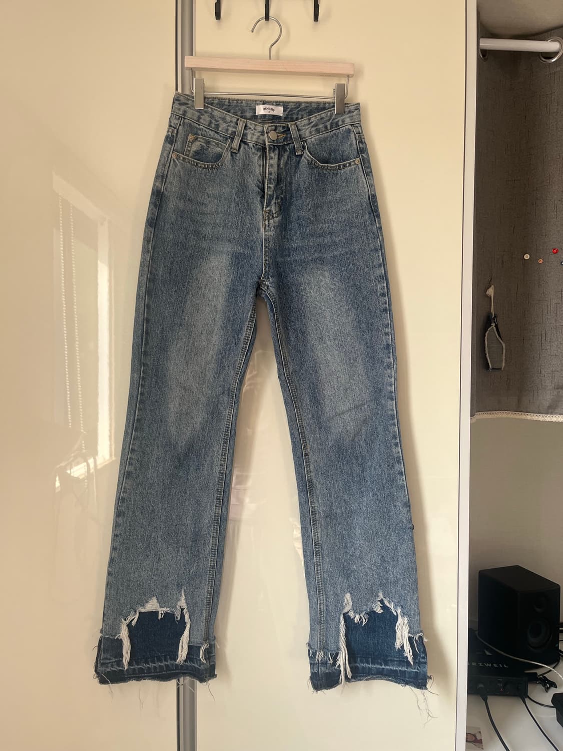 레이어드 데님 팬츠 상품이미지2