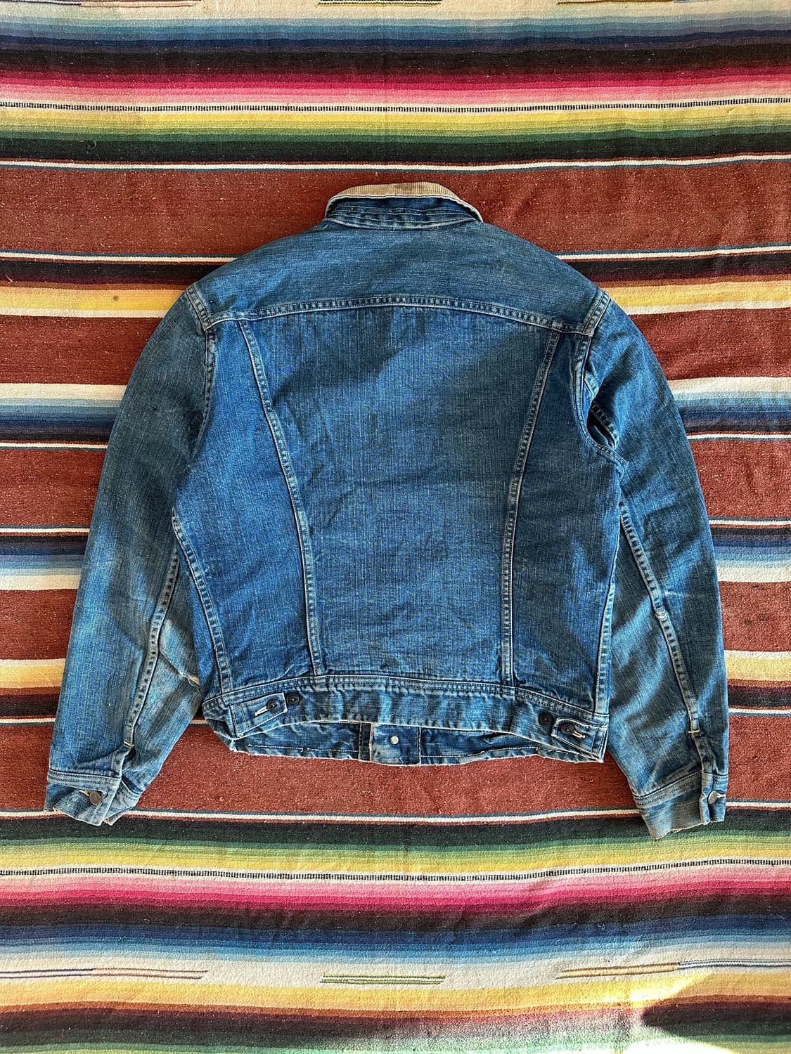 60s USA LEE 빈티지 리 스톰라이더 101LJ 전기형 데님 자켓 상품이미지6