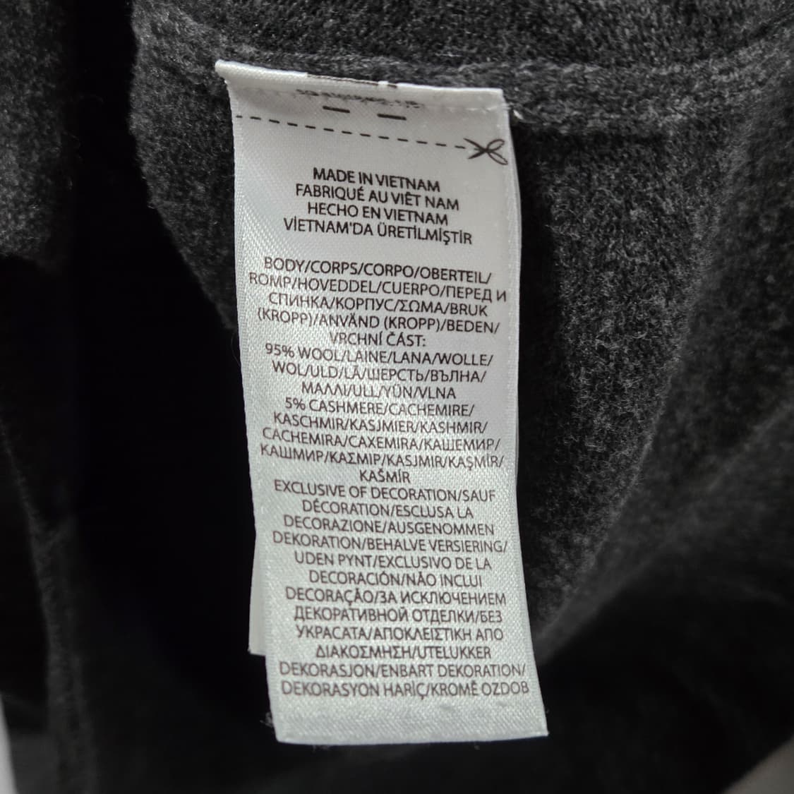 폴로랄프로렌 캐시미어 블랜드 니트 가디건 L 상품이미지4