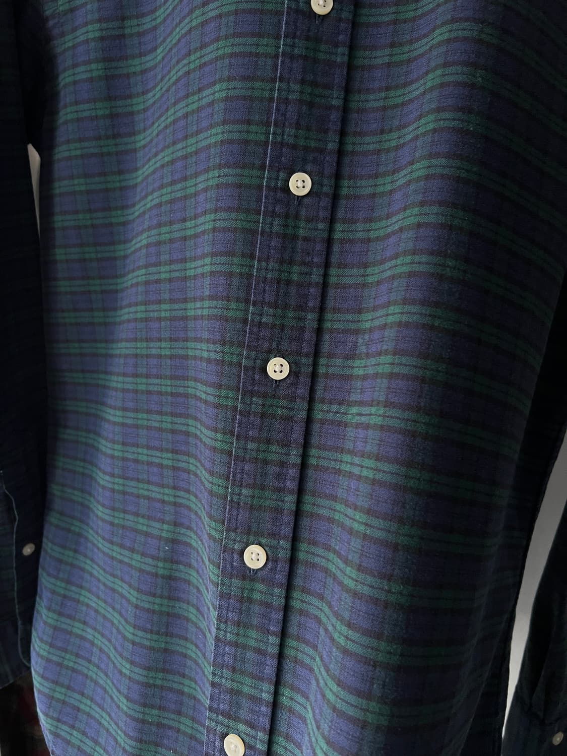 [S]폴로 랄프로렌 블랙와치 체크 옥스포드 셔츠 상품이미지4