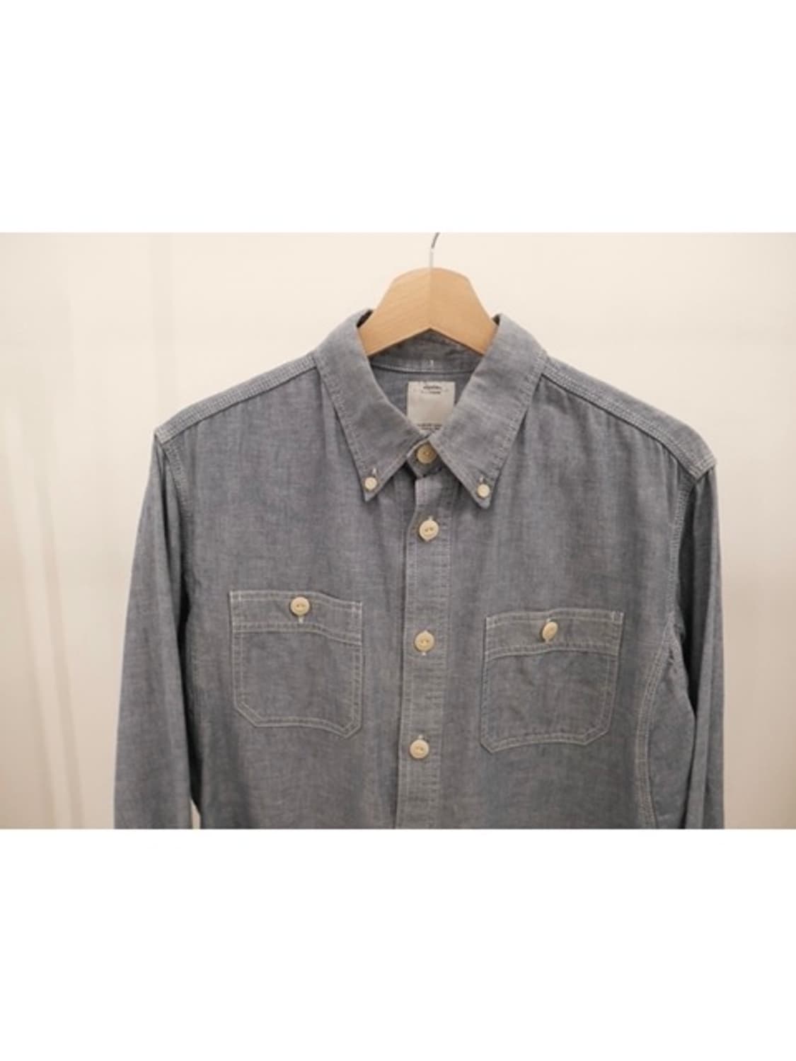 비즈빔 데님 셔츠 상품이미지2