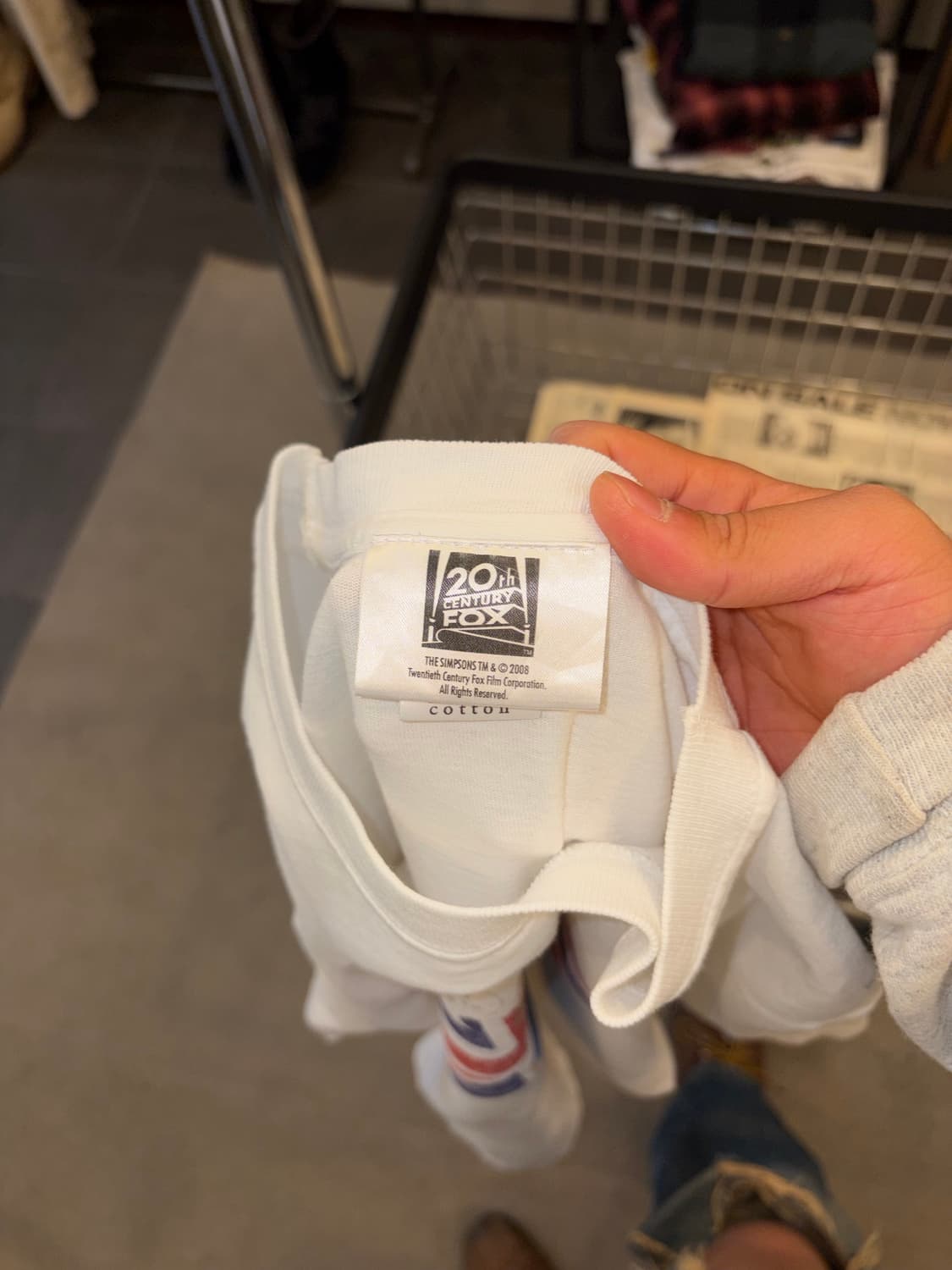 00‘s The Simpson Union Jack Homor print  상품이미지8