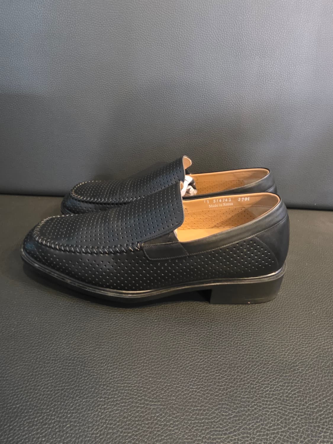 탠디 매쉬타입 타공 슬립 구두 로퍼 상품이미지4