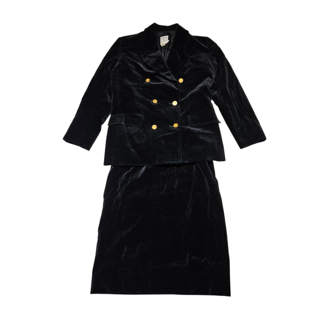 빈티지 셀린느 벨벳 셋업[44] 상품이미지2