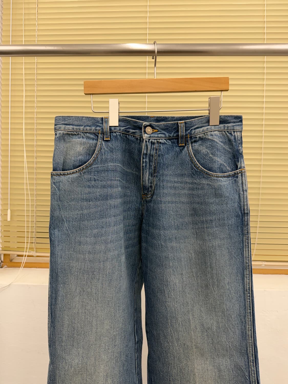 gucci eschatology logo flare denim 34 상품이미지3