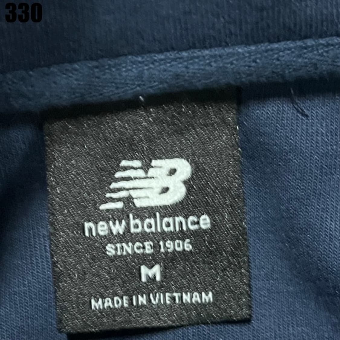 뉴발란스 하프집업 네이비  상품이미지2