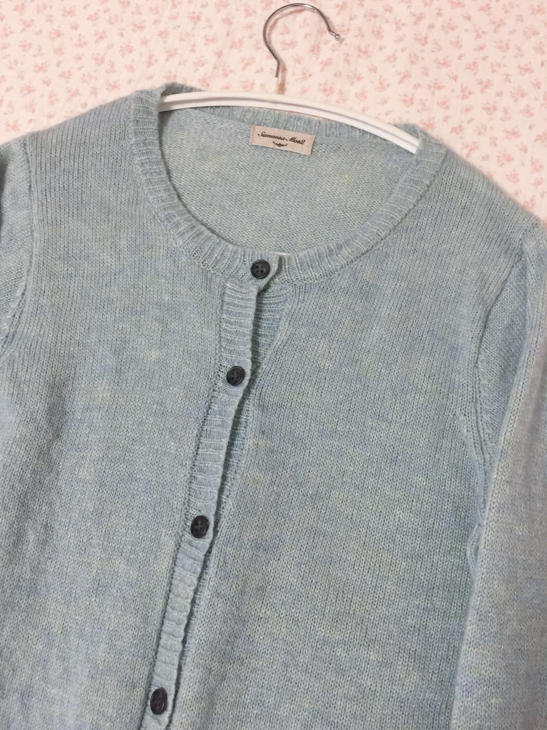 빈티지 사만사모스 애플민트 가디건 상품이미지2