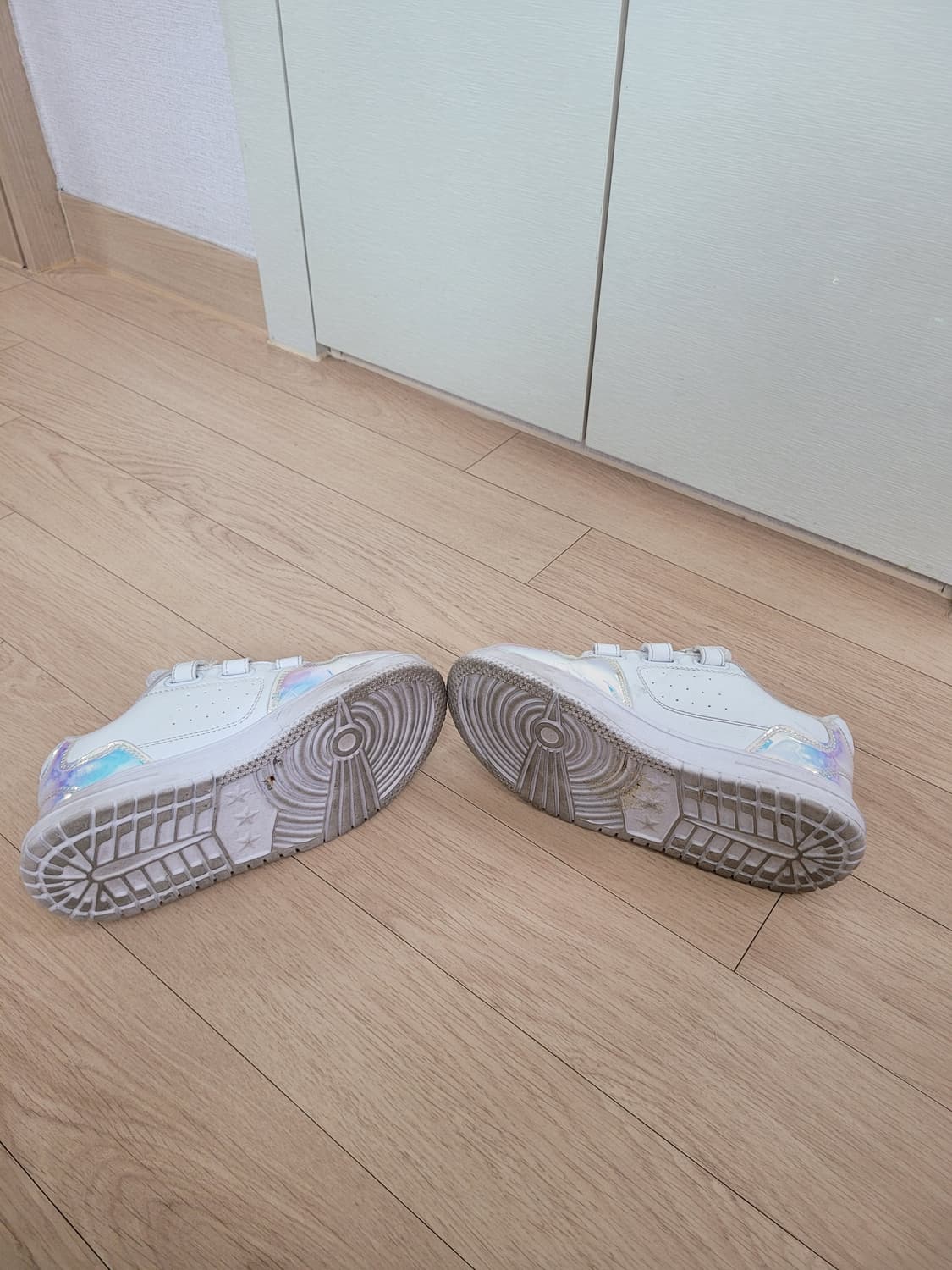 EXR 키즈 벨크로 운동화 220 화이트 상품이미지10